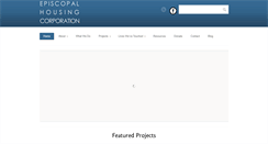 Desktop Screenshot of episcopalhousing.org